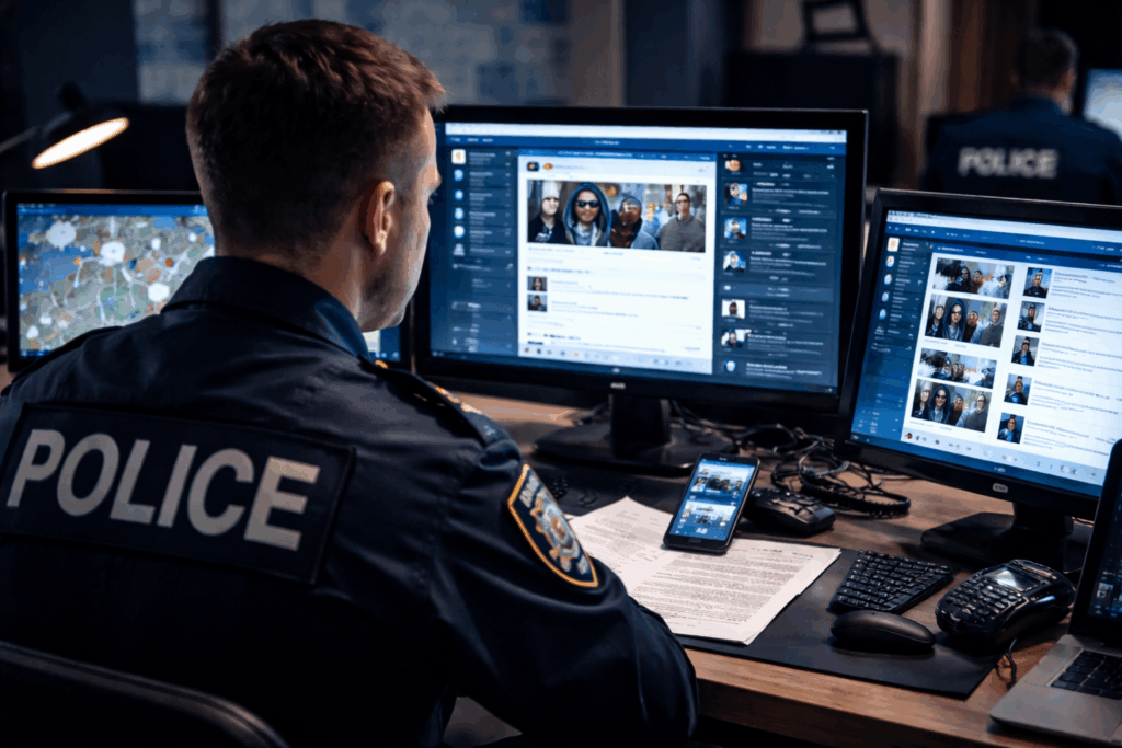 How Police Use Social Media in Criminal Cases