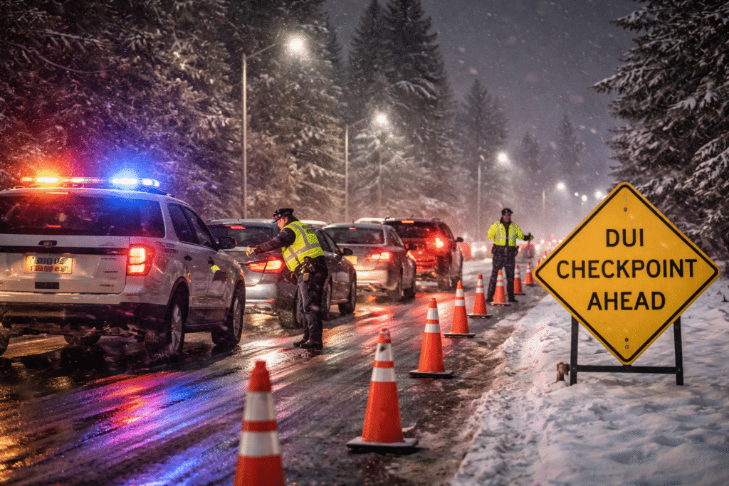 How Winter DUI Checkpoints Are Planned in Colorado