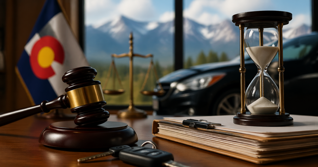 DMV Hearing After a Colorado DUI: Deadlines That Can Cost You Your License